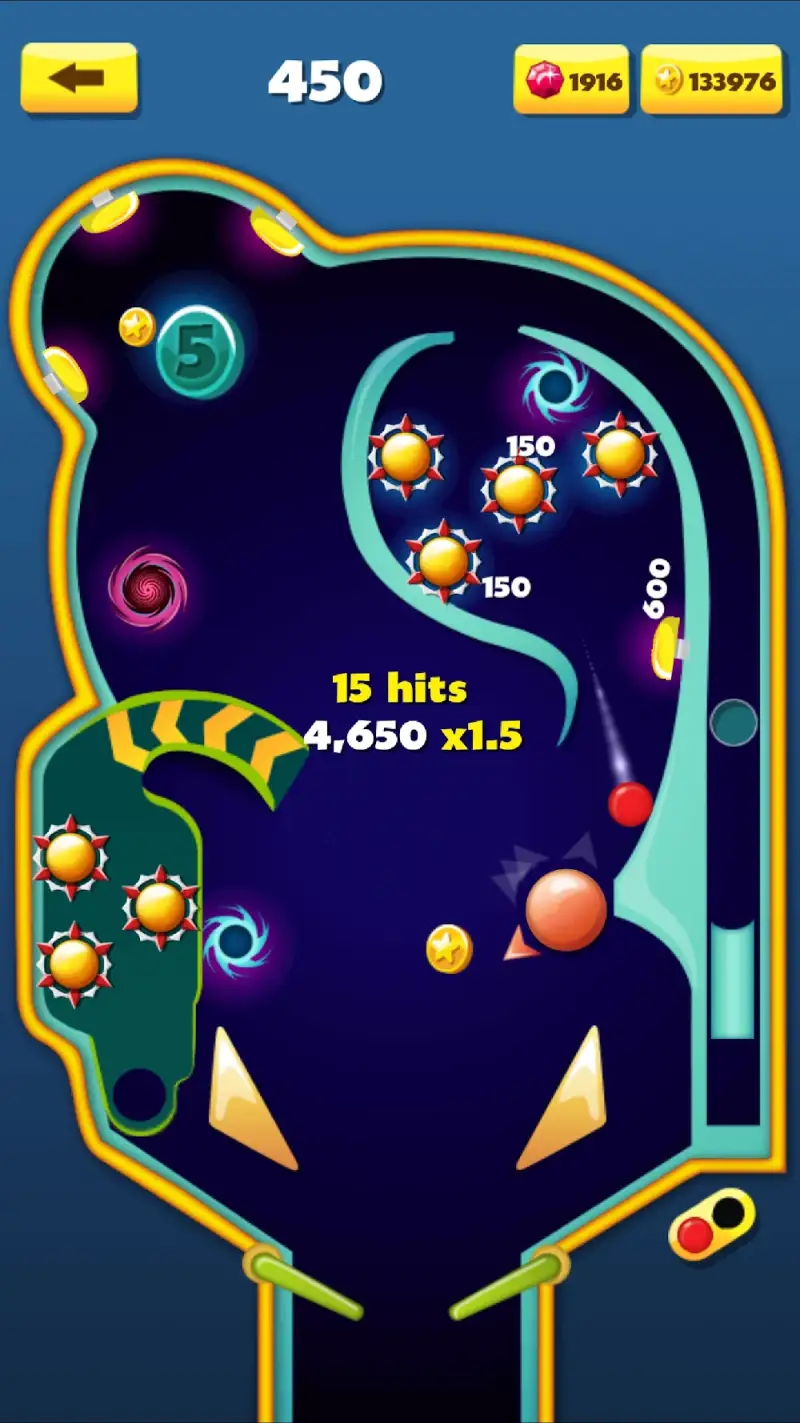 Pinball Classic gameplay
